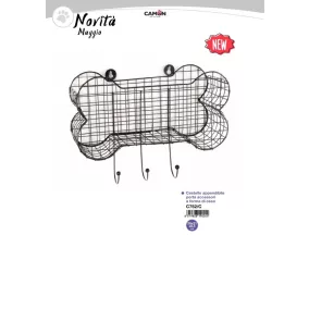 C752/C Csont formájú fogas - 26*21*8,5 cm Kifutó