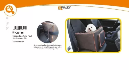 CW136 Walky Drive Box Plus autós biztonsági hordozó 43*36*33 cm