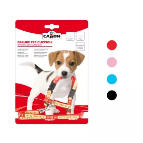   DC083 Cagnolini hám és póráz szett vegyes színekben 8*1400 mm régi kód D630/A