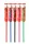 DG060/B Színes rugalmas nylon nyakörv  10*250/300 mm