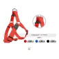 F035/01 Állítható nylon hám 38 mm piros