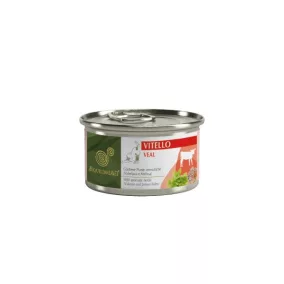   GH15/085 AEquilibria Cat 85g Vitello – borjú Monoproteines diétás teljes értékű táp táplálék intolerancia csökkentésére. Macskák részére Fehérjeforrás - borjúhús.