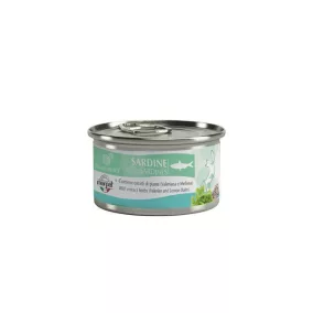  GH31/085 Equilibria Cat 85g Sardina – szardínia. Monoproteines diétás teljes értékű táp táplálék intolerancia csökkentésére. Macskák részére Fehérjeforrás - szardínia..