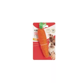 H423 Szizál sárgarépa játék kisállatoknak 14 cm