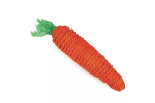 H423 Szizál sárgarépa játék kisállatoknak 14 cm