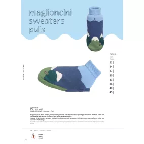 M465/24 Size 24 PETER - Kötött pulcsi