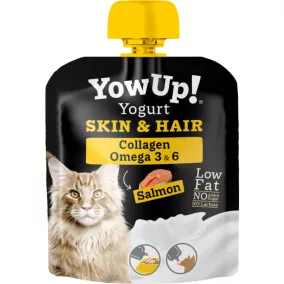 YOWUP211 YowUp! Joghurt skin&hair cat lazac 85g