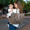 Pelenkázó táska Helsinki solid taupe