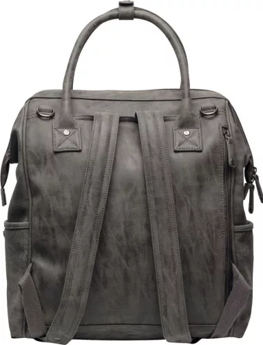 Pelenkázó hátizsák Little Company Riga knit taupe