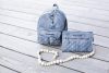 Gyerek hátizsák Little Company Mika quilted Blue