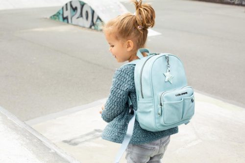 Gyerek hátizsák Little Company Mika knit mint