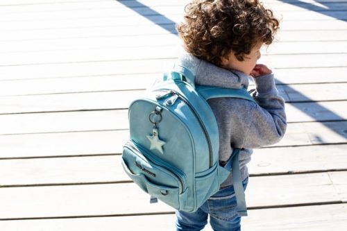 Gyerek hátizsák Little Company Mika knit mint