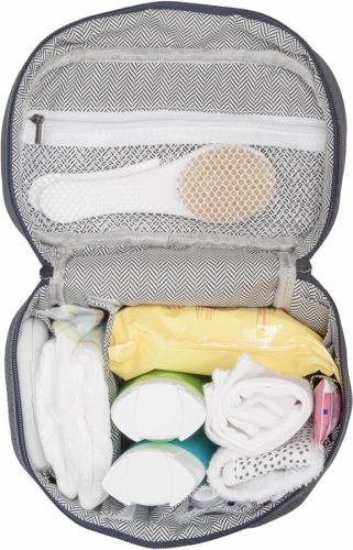 Kozmetikai táska Little Company Emily Cognac