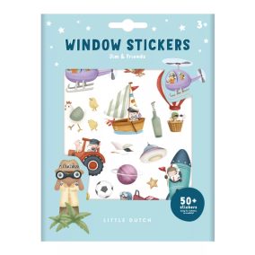 Little Dutch ablak matrica -  Jim és barátai