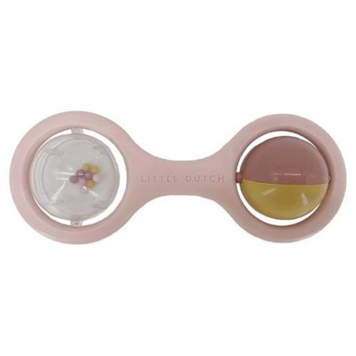 Little Dutch műanyag csörgő - pink