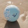Little Dutch felfújható strandlabda Ocean Dreams kék 35 cm