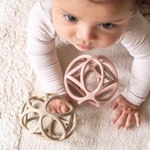 Little Dutch szilikon labda - homok