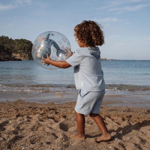 Little Dutch felfújható 3D strandlabda - Ocean World