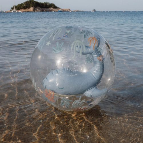 Little Dutch felfújható 3D strandlabda - Ocean World