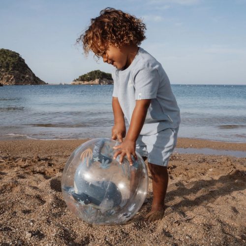 Little Dutch felfújható 3D strandlabda - Ocean World