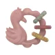 Little Dutch szilikon rágóka - flamingó