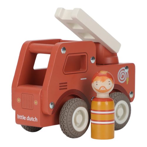 Little Dutch tűzoltó autó figurával