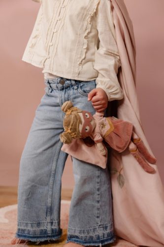 Little Dutch Rosa szuperhős baba - 35 cm