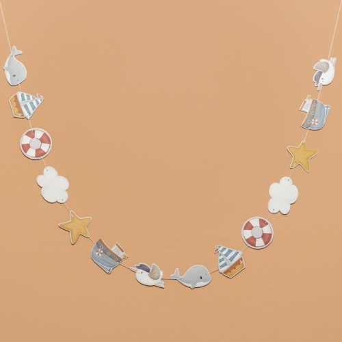 Little Dutch Girland kartonból- Tengerész