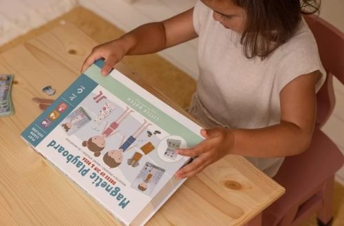 Little Dutch mágneses öltözető játék Rosa&Jim