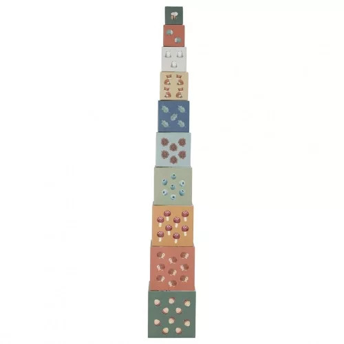 Little Dutch toronyépítő - Forest Friends