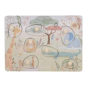 Little Dutch hangos puzzle - Safari Friends