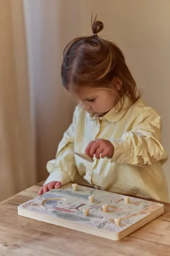 Little Dutch hangos puzzle - Safari Friends