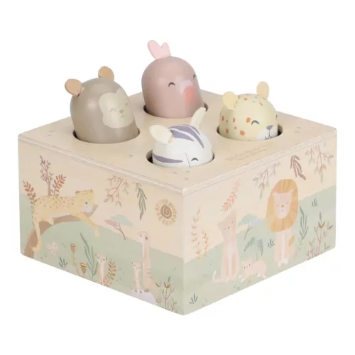 Little Dutch pop-up játék - Safari Friends