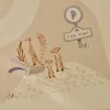 Little Dutch autós szőnyeg 100x140 cm - Safari Friends