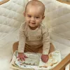 Little Dutch textil babakönyv nagy - Safari Friends