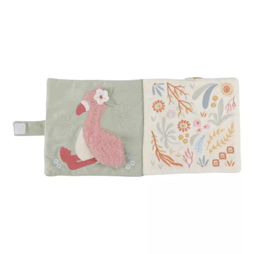 Little Dutch textil babakönyv nagy - Safari Friends