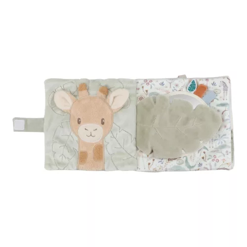 Little Dutch textil babakönyv nagy - Safari Friends