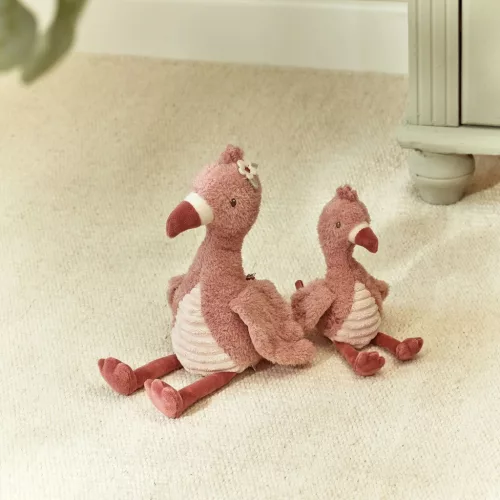 Little Dutch plüss flamingó 35 cm - Safari Friends