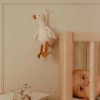 Little Dutch felhúzható zenélő gúnár-Newborn Naturals