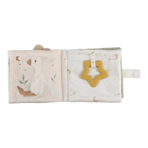Little Dutch textil babakönyv nagy - Newborn Naturals