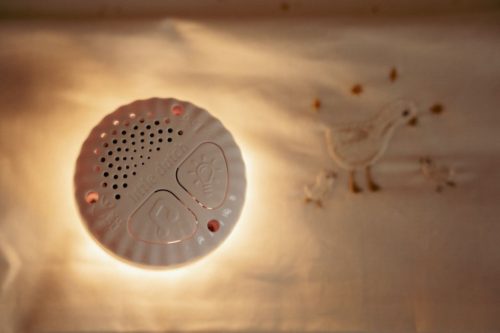 Little Dutch alvást segítő zenélő gúnár éjjeli fénnyel - Newborn Naturals