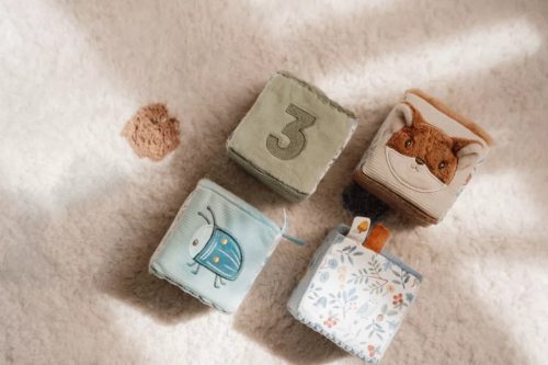 Little Dutch plüss kockák - Forest Friends