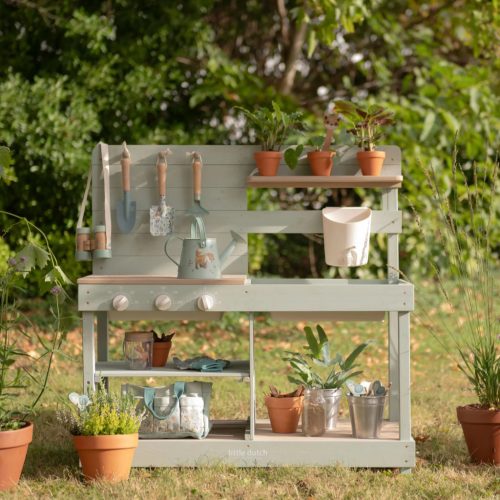 Little Dutch fa kerti gyerek konyha