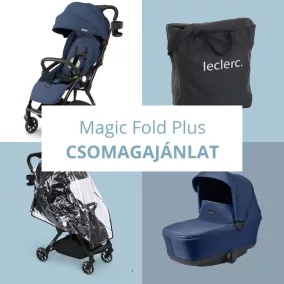   Leclerc Magicfold Bundle Deal babakocsi szett csomagajánlat - Blue