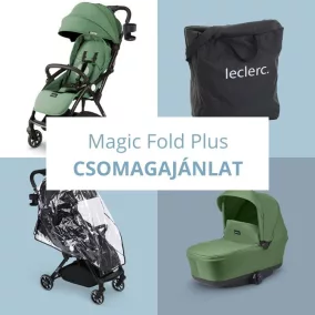   Leclerc Magicfold Bundle Deal babakocsi szett csomagajánlat - Green