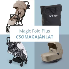   Leclerc Magicfold Bundle Deal babakocsi szett csomagajánlat - Sand