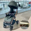 Leclerc Influencer XL könnyű sport babakocsi 22 kg-ig- Army Green