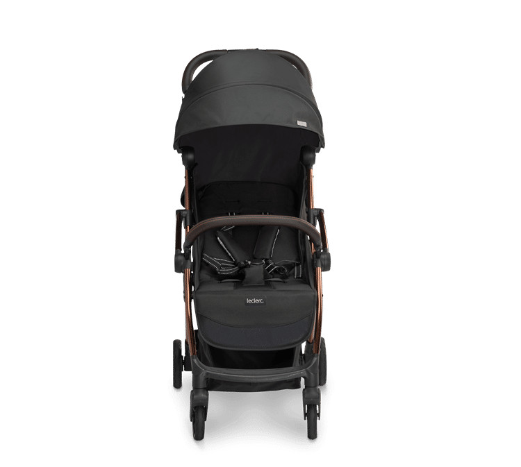 Leclerc Influencer könnyű sport babakocsi 22 kg-ig - Black Brown (LEC20011)