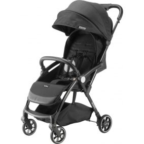   Leclerc Magicfold Plus könnyű sport babakocsi 22 kg-ig - Black+AJÁNDÉK MÓZES