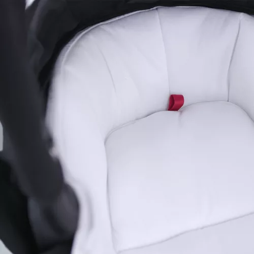 Leclerc mózeskosár babakocsihoz - Black-Kifutó!